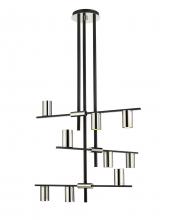 814-9MB-PN - 9 Light Chandelier