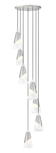  828P6-7R-BN - 7 Light Chandelier