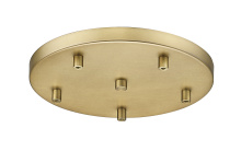  CP1205R-MGLD - 5 Light Ceiling Plate