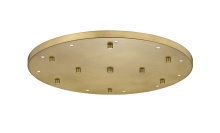  CP2411R-MGLD - 11 Light Ceiling Plate