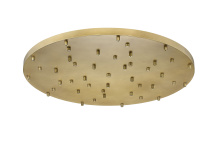  CP3627R-MGLD - 27 Light Ceiling Plate