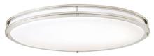  6307800 - 33 in. 35W LED Flush Brushed Nickel Finish White Acrylic Shade