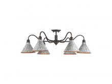  0877-6SF ABI-GV - Alcott 2 Light Flush Mount in Antique Ivory with No Shade