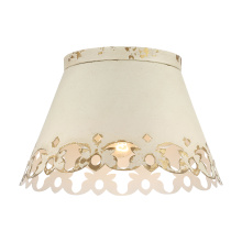  0883-3FM AI - Wry Lighting Eloise 3-light Flush Mount in Antique Ivory