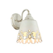 0883-BA1 AI - Wry Lighting Eloise 1-light Vanity in Antique Ivory