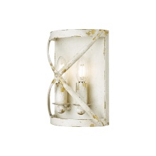  0890-WSC AI - Golden Lighting Alcott 2-light Wall Sconce in Antique Ivory