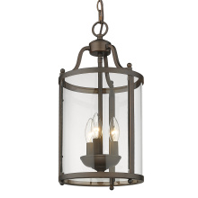  1157-3P RBZ - Golden Lighting Payton 3-light Pendant in Rubbed Bronze