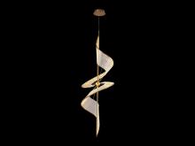  1468-L BCH - Aurora LED Large Pendant in Brushed Champagne
