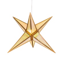  1555-30 RG - Ziva by Golden Lighting Spectrum Integrated LED 29in Pendant in Rose Gold