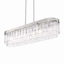  1768-LP PS-HWG - Golden Lighting Ciara 6-light Island Light in Peruvian Silver