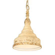  1942-S ATS - Wry Lighting Wellsly 1-light Pendant in Aged Tuscan Stone