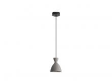  2173-7 GCT - Aethera 7" LED Pendant in Grey Cement