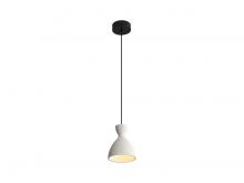  2173-7 WCT - Aethera 7" LED Pendant in White Sandstone Cement