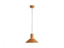  3133-P13 EY-GY - Faroe 13" LED Pendant in Earth Yellow/Grey