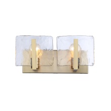  3164-BA2 BCB-HWG - Golden Lighting Aenon 2-light Vanity in Brushed Champagne Brass