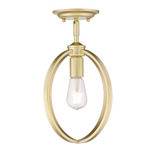  3167-1SF OG - Golden Lighting Colson 1-light Semi-Flush Mount in Olympic Gold