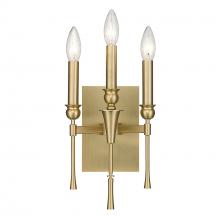  3509-WSC BCB - Landon BCB 3 Light Wall Sconce in Brushed Champagne Bronze