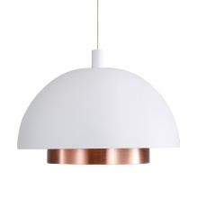  3632-12 SNW-ACR - Wry Lighting Solsken Integrated LED 12in Pendant in Sand White