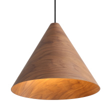  3988-18 DWA - Golden Lighting Conique 2-light Pendant in Dark Walnut