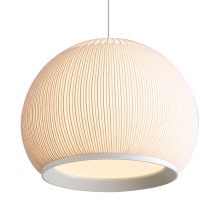  4017-14 SNY - Golden Lighting Tela Integrated LED 14in Pendant in Sand Yellow