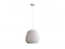  4017-17 SNY - Tela 17" LED Pendant in Sand Yellow