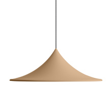  4741-28 LA - Golden Lighting Vistara 1-light 28in Pendant in Latte