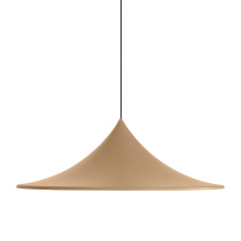  4741-35 LA - Golden Lighting Vistara 1-light 35in Pendant in Latte