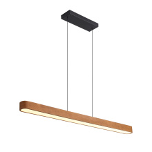  4962-48 WA - Wry Lighting Silva Integrated LED Pendant in Walnut