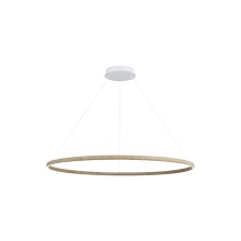  5460-47 DW - Golden Lighting Veritas Integrated LED 47in Chandelier in Driftwood