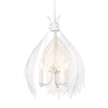  6930-3P WHT - Golden Lighting Cay 3-light Pendant in Matte White