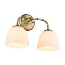 6954-BA2 BCB-OP - Golden Lighting Dorinda 2-light Vanity in Brushed Champagne Brass
