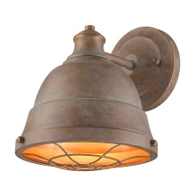  7312-1W CP - Golden Lighting Bartlett 1-light Wall Sconce in Copper Patina
