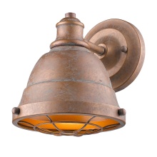  7312-BA1 CP - Golden Lighting Bartlett 1-light Vanity in Copper Patina