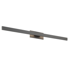  8432-OWL51 SGY - Golden Lighting Enso Integrated LED 51" Outdoor Wall in Smooth Grey