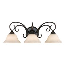  8606-BA3 RBZ-TEA - Wry Lighting Homestead 3-light Vanity in Rubbed Bronze