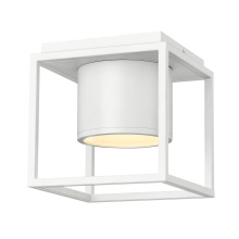  9092-FM7 WHT-WHT - Wry Lighting Desmond Integrated LED Flush Mount in Matte White