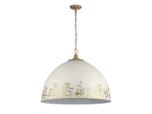  0809-8P VG-AI - Alison 8-Light Pendant in Vintage Gold with Antique Ivory