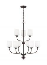  3102809-710 - Windom Nine Light Chandelier