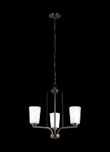  3128903-710 - Franport Three Light Chandelier