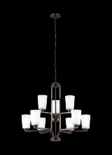  3128909-710 - Franport Nine Light Chandelier