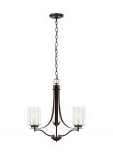  3137303-710 - Elmwood Park Three Light Chandelier