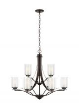  3137309-710 - Elmwood Park Nine Light Chandelier