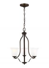  3139003-710 - Emmons Three Light Chandelier