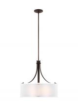  6537303-710 - Elmwood Park Three Light Pendant