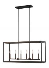  6634506-710 - Moffet Street Six Light Island Pendant