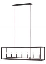  6634507-710 - Moffet Street Long Seven Light Island Pendant