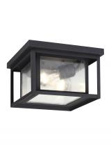  78027-12 - Hunnington Two Light Outdoor Ceiling Flush Mount