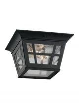  78131-12 - Herrington Two Light Outdoor Ceiling Flush Mount