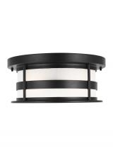  7890902-12 - Wilburn Two Light Outdoor Flush Mount