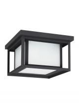  79039EN3-12 - Hunnington Two Light Outdoor Ceiling Flush Mount